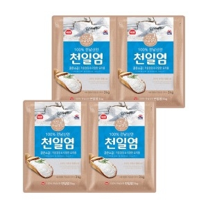 사조 해표 천일염 3kg x4개