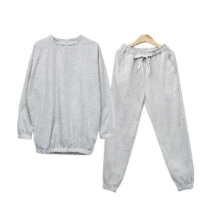 리빌모아 남자 밴딩팬츠 맨투맨 가디건 니트 슬랙스 조거 상하의세트DJ SETA SGQQM780M880 백멜란지 트렌디 감성의 스마트..