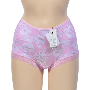 보신각 S52P5R1TQ 플라워 패턴 부드러운 여성 맥시팬티