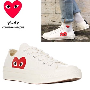  꼼데가르송 캔버스화_Play Converse Chuck Taylor Low