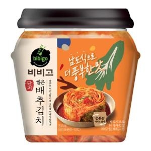CJ제일제당 비비고 썰은 배추김치 더풍부한맛 500g