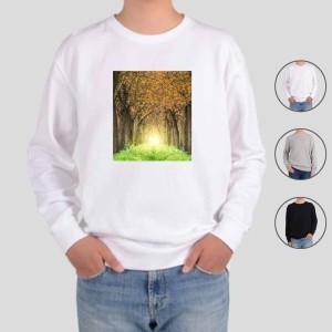 시리즈 맨투맨 남여공용 자연과 함께 풍경 그림 SAVING THE EARTH8