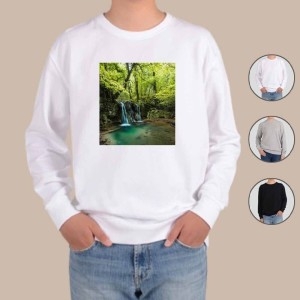 시리즈 맨투맨 남여공용 자연과 함께 풍경 그림 SAVING THE EARTH9