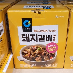 청정원 돼지갈비 양념 840g