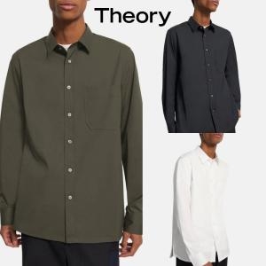 띠어리 M084501O 남자 스트레치 코튼 셔츠