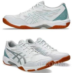 아식스 배구화 젤 로켓11 엔트리 입문자 미끄럼방지 운동화 남녀공용 화이트 1073A065