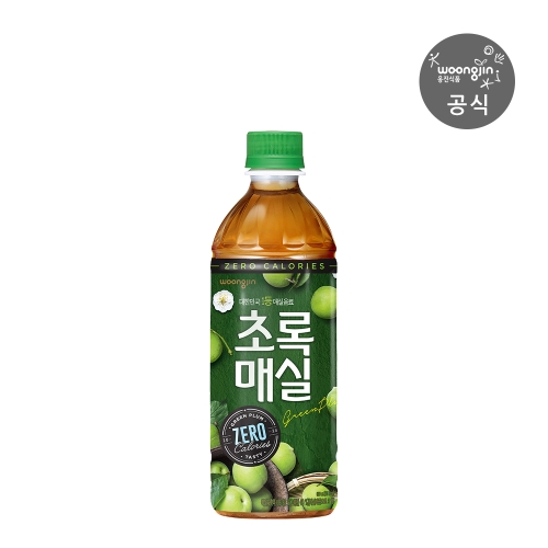 웅진식품 초록매실 제로 500ml
