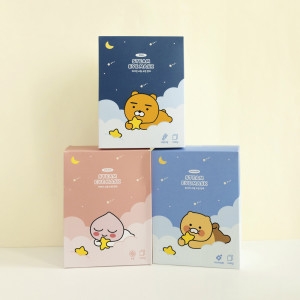 카카오프렌즈 꿀잠 스팀 온열 수면안대 아이마스크 30매세트 춘식이10매 라이언10매 어피치10매