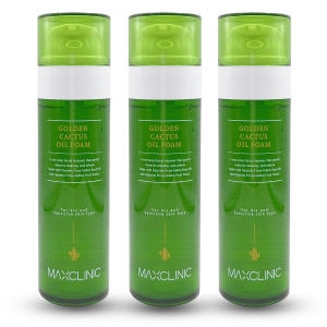 맥스클리닉 골든 선인장 오일 폼 110g