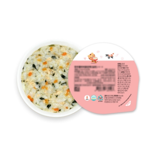 짱죽 실온이유식 후기 연어캐슈넛진밥