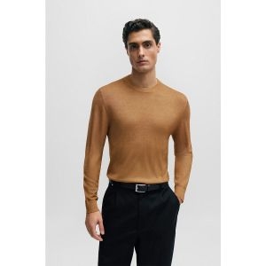 보스 SP24 레귤러핏 캐시미어 니트 스웨터 미디엄 베이지 50522229260