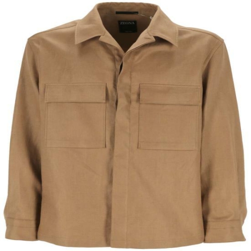 제냐 Mens Jacket UDV60A7-SOT10054 Brown
