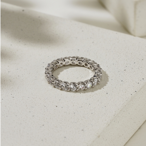 미니골드  김천점 14K 18K DIA 랩-1부 다이아몬드 테니스 이터니티 1부 반지 RAAM4011L 프로포즈 링