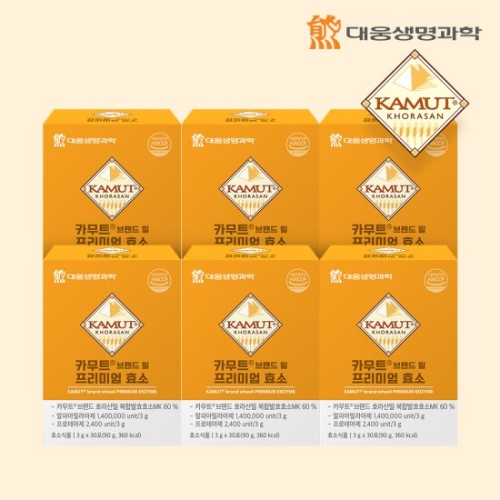 대웅생명과학 카무트R 브랜드 밀 프리미엄 효소 30포