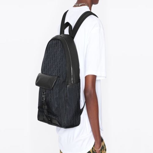 크리스찬디올 익스플로러 남성 백팩 블랙 1ESBA012YIH_H03E