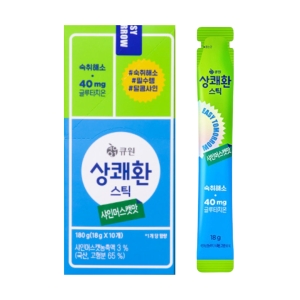 큐원 상쾌환 스틱형 샤인머스캣맛 18g