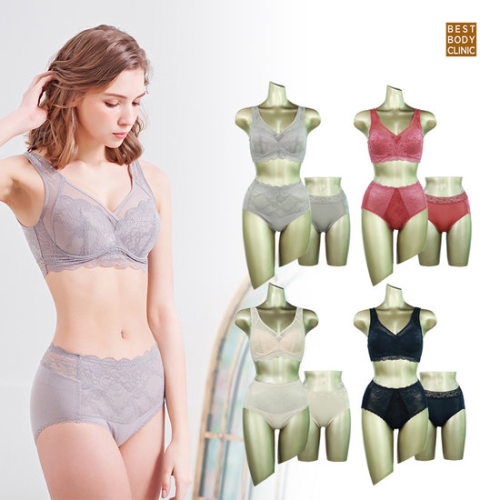 비비안 비비씨 레이스 런닝형 브라팬티트 12종