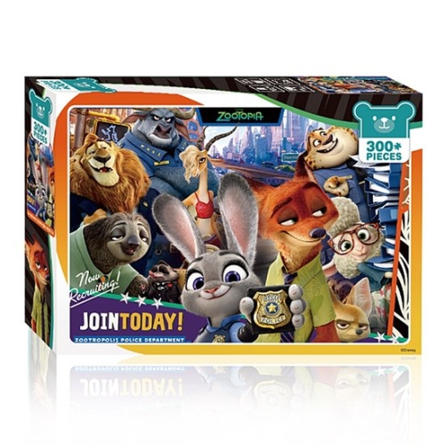 주토피아 꿈과 희망의 도시 아동퍼즐 300피스 D-K300-001