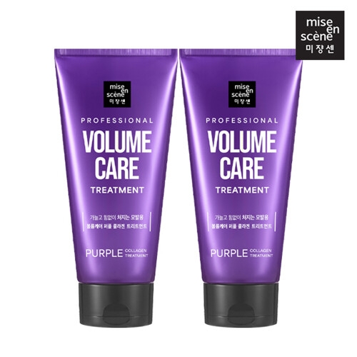 미쟝센 볼륨케어 퍼플 콜라겐 트리트먼트 330ml