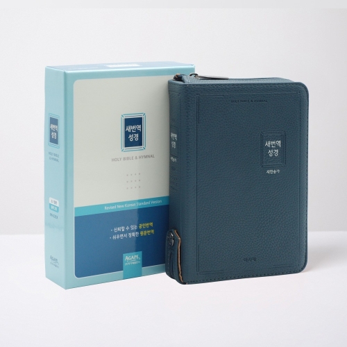 미니 표준새번역 천연가죽 성경책 우리말 현대어 쉬운 성경 새번역RN62EX_소단 우피_다크브라운