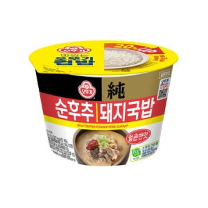 오뚜기  컵밥 얼큰 순후추 돼지국밥 311.5g
