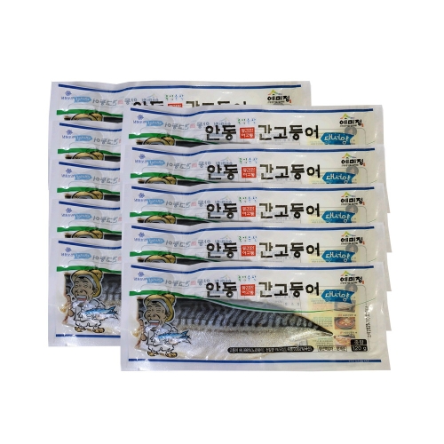 이동삼안동간고등어  안동간고등어 노르웨이산 순살 120g
