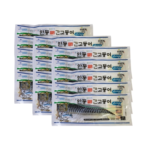 이동삼안동간고등어  안동간고등어 노르웨이산 순살 120g
