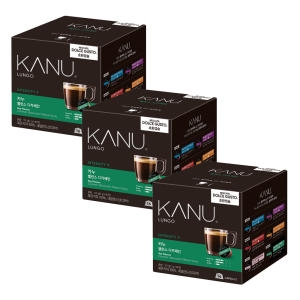 동서식품 카누 맥심 캡슐커피 밸런스 디카페인 16개입 돌체구스토호환 , 3개