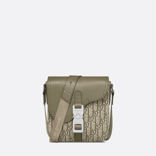 크리스찬디올 미니 새들 메신저백 크로스백 카키 1ADPO049YKS_H57E