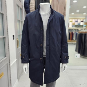 올젠 심플한 하이넥 다운 코트 OZBC4CP1306NV