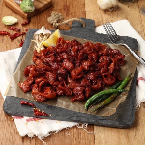 (주)미트코리아  청춘불판 직화불곱창 400g