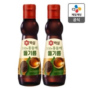 백설 통들깨 들기름 320ml