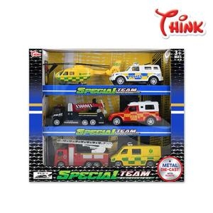 월드  긴급구조대 6종 세트 /장난감 자동차 경찰차 소방차 34003430