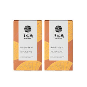 아모레퍼시픽 오설록 제주 삼다영귤티 20입X2개