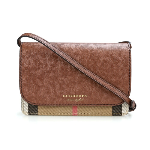 버버리 뉴 햄프셔 체크 크로스백_80463211