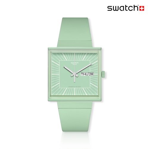 스와치 여성 WHAT IF MINT_SO34G701