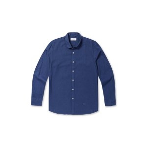 브렌우드 Essentials 린넨 솔리드 캐주얼셔츠_BISAM24411NYX