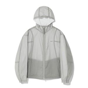코드그라피 CODEGRAPHY 시스루 나일론 투톤 바람막이_라이트그레이 CBDSUJP312LG 281427