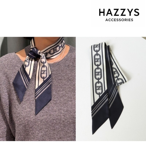 헤지스 H클립 트윌리 실크 스카프_HISC4E651N2