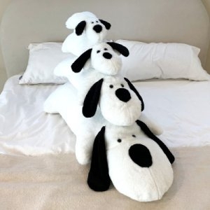 수앤수 30cm 바둑이 모찌쿠션 쇼파쿠션 등받이 인형 23T413