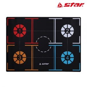 STAR  풋워크 트레이닝 매트 BA300M 풋워크 패턴을 훈련