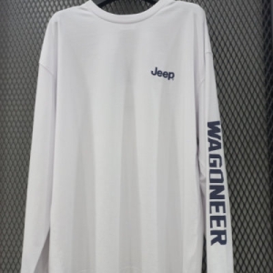 JEEP 남여공용 왜고니어 차 긴팔 티셔츠