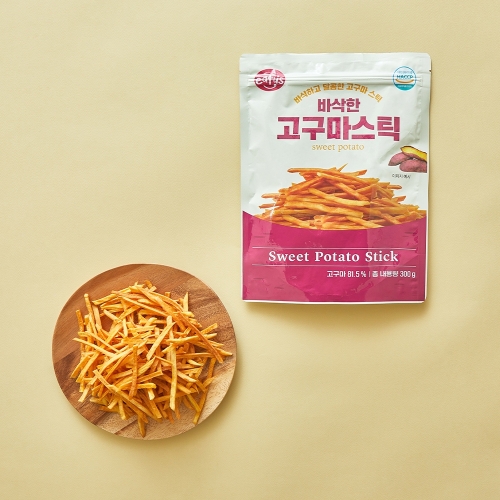 매홍엘앤에프 바삭한 고구마스틱 300g [1개] - 에누리 가격비교