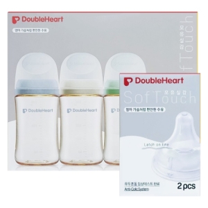 더블하트 모유실감 3세대 PPSU 모먼트 240ml