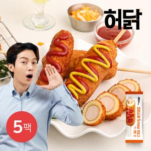 허경환허닭 허닭 크리스피 닭가슴살 핫도그 100g