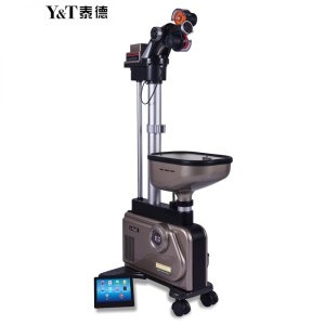 프리미엄  탁구 로봇 머신 V-989E2 서브 자동 기계 탁구공 발사