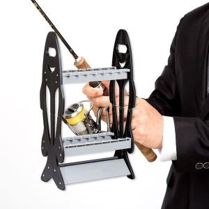 키밍  에이치플러스몰 스탠드형 물고기 낚시대 진열대 보관대 거치대 W9654A4