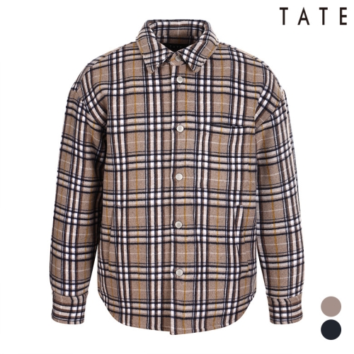 테이트 오버핏누빔체크점퍼_KABW9-UHH110