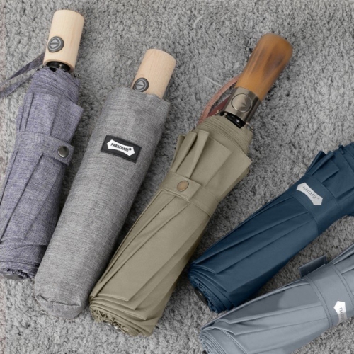 파라체이스 우드그립 신사우산 암막 방풍 3단우산 14종