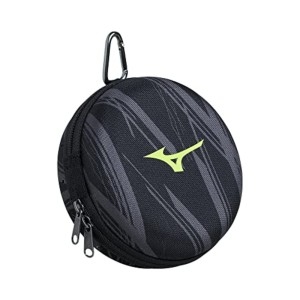 미즈노 남녀공용 수영 고글 보관 케이스 N3JM2001 무늬블랙/라임